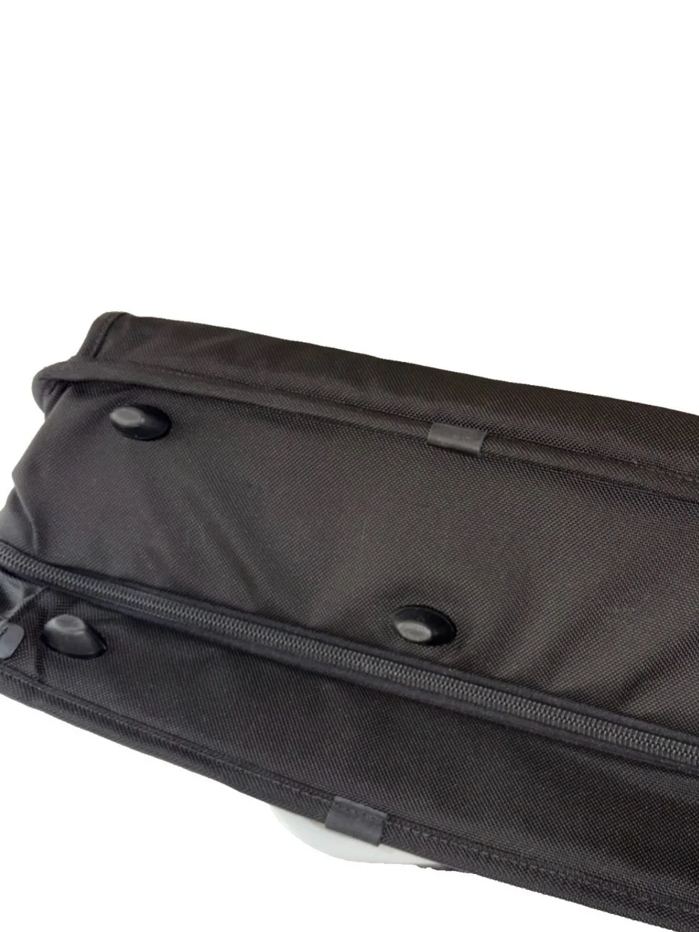 Tumi Alpha Black Nylon Carry-on Expandable Luggage/Laptop Shoulder Bag 22121DH